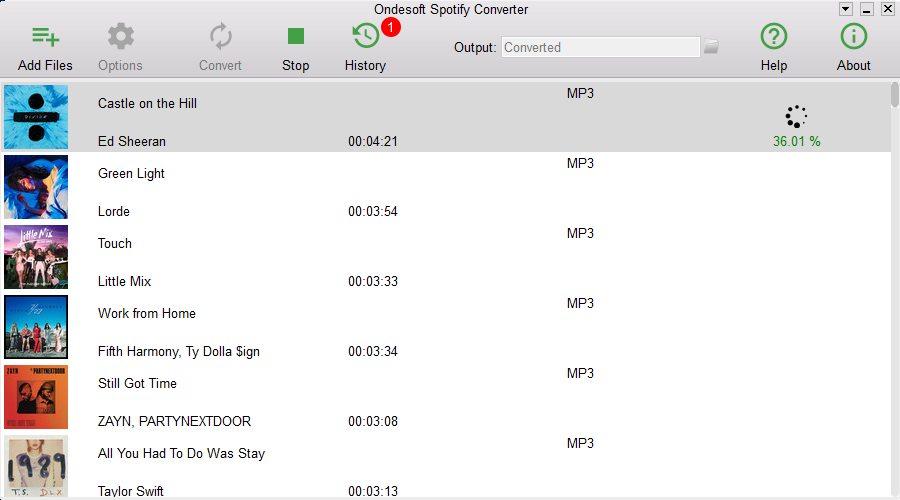 spotify mp3 converter free android